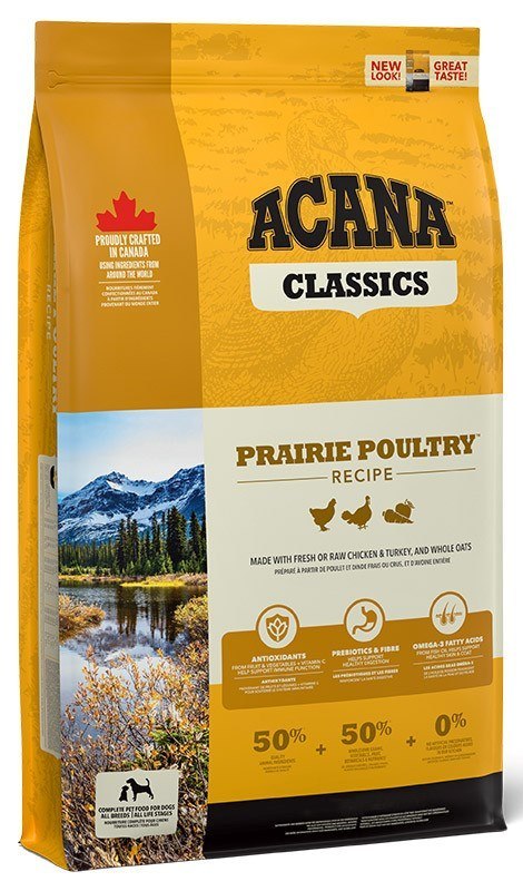 ACANA Classics Prairie Poultry - sucha karma dla psa - 14,5 kg (WYPRZEDAŻ)