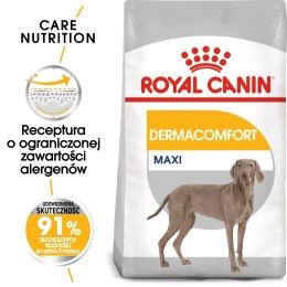 ROYAL CANIN CCN Dermacomfort Maxi - sucha karma dla psów ras dużych z wrażliwą skórą - 12 kg