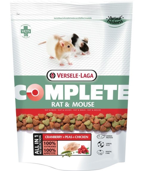 VERSELE LAGA Rat & Mouse Complete - pokarm dla szczurów i myszy 500g