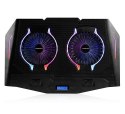 MODECOM Podstawka chłodząca pod laptopa CF21 RGB SILENT FAN Czarna