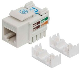 INTELLINET MODUŁ KEYSTONE RJ45 UTP CAT5E BIAŁY PUN