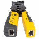 INTELLINET ZACISKARKA WTYKÓW RJ45/RJ11/RJ12/RJ22 Z TESTEREM OKABLOWANIA 780124