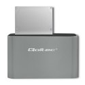 QOLTEC STACJA DOKUJĄCA HDD/SSD | 2.5"/3.5" SATA | USB 3.0