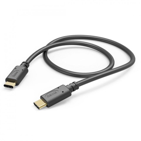 Hama Kabel ładujący USB-C - USB-C 1,5m Czarny
