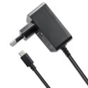 Qoltec Ładowarka Super FAST PD for Raspberry PI 4 | USB-C | 15W | 5V | 3A | Czarna