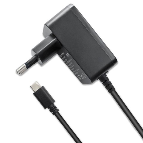 Qoltec Ładowarka Super FAST PD for Raspberry PI 4 | USB-C | 15W | 5V | 3A | Czarna