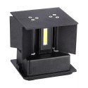 Oprawa ścienna LED V-TAC VT-759-B 5W IP65 3000K 700lm (SKU 217078) Czarny