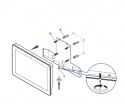 IIYAMA Monitor 10 cali TW1025ALASC B1PNR,10 punktów dotykowych IPS WiFi