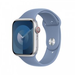 Apple Pasek sportowy w kolorze zimowego błękitu do koperty 45 mm - rozmiar S/M