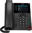 POLY 6-liniowy telefon IP VVX 350 z obsługą zasilania PoE