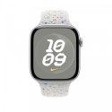 Apple Pasek sportowy Nike w kolorze czystej platyny do koperty 46 mm - rozmiar M/L