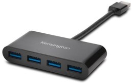 Kensington 4-gniazdowy koncentrator USB 3.0 UH4000 — czarny