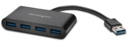 Kensington 4-gniazdowy koncentrator USB 3.0 UH4000 — czarny