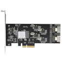 StarTech.com 8P6G-PCIE-SATA-CARD adapter Wewnętrzny Mini-SAS