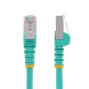 StarTech.com NLAQ-5M-CAT6A-PATCH kabel sieciowy Kolor Aqua S/FTP (S-STP)