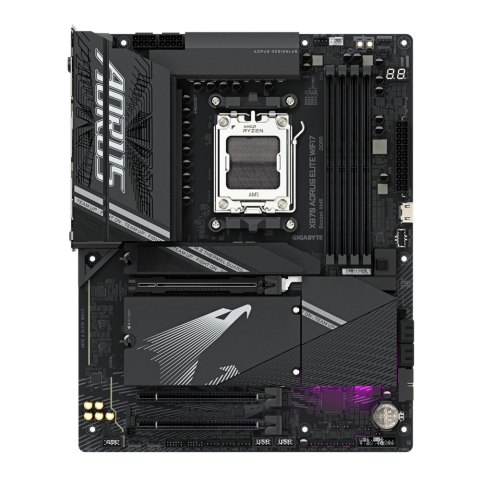 Gigabyte Płyta główna X870 A ELITE WIFI7 AM5 4DDR5 HDMI/USB-C ATX