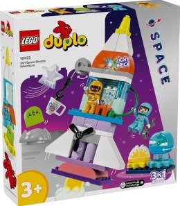 LEGO Klocki DUPLO 10422 Przygoda w promie kosmicznym 3w1