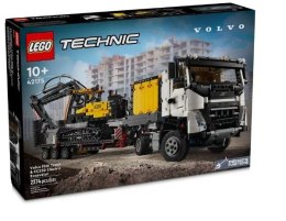 LEGO Klocki Technic 42175 Ciężarowka Volvo FMX i koparka EC230 Electric