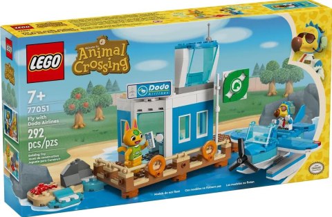 LEGO Klocki Animal Crossing 77051 Lot z Dodo Airlines