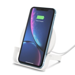 Belkin BOOST^CHARGE Smartfon Biały Prąd przemienny Bezprzewodowe ładowanie Szybkie ładowanie Wewnętrzna