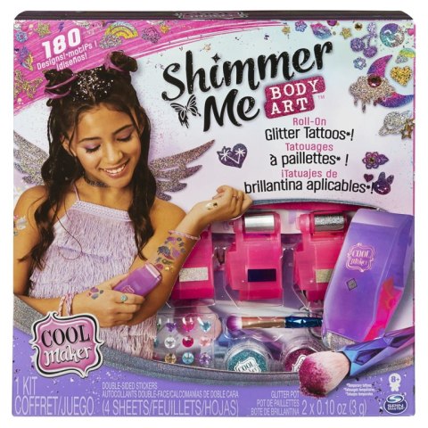 Cool Maker CLM ACK Shimmer Me Body Art Studio GML