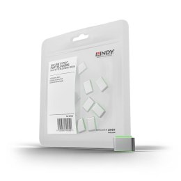 Lindy 40438 bloker portów USB Type-C Zielony 10 szt.