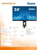 IIYAMA Monitor 24 cale XUB2497HSN-B2 IPS, USB-C Dock, HDMI, DP, 300cd, Pivot, HAS /5y/