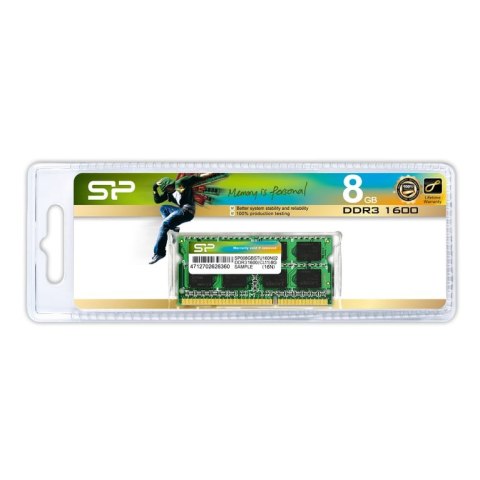 Silicon Power 8GB DDR3 1600 MHz moduł pamięci 1 x 8 GB