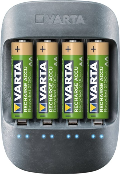 Varta Eco Charger ładowarka akumulatorów Akumulator do domowego użytku Prąd przemienny