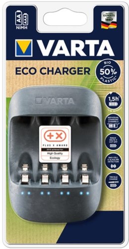 Varta Eco Charger ładowarka akumulatorów Akumulator do domowego użytku Prąd przemienny