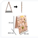 Tablica manipulacyjna drewniana 50 x 75 cm