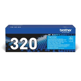 Brother TN-320C kaseta z tonerem 1 szt. Oryginalny Cyjan