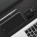 QOLTEC ŁADOWARKA SUPER QUICK PD | 1XUSB-C | 1XUSB | 65W | 5-20V | 1.5-3.25A | CZARNA