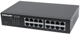 Switch niezarządzalny Intellinet 16x 10/100/1000 Mbps Desktop/Rack 19