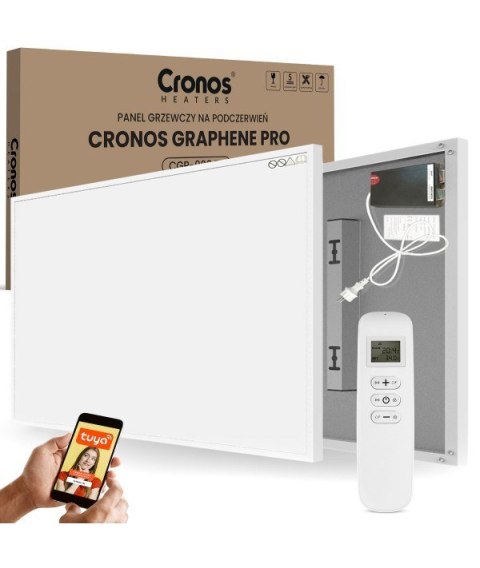 Promiennik podczerwieni Cronos Grafen Pro CGP-900TWP 900W z WiFi i pilotem