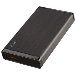 I-tec MYSAFE35U401 obudowa do dysków twardych Obudowa HDD Czarny, Metaliczny 3.5