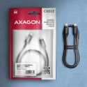 Axagon BUCM4X-CM10AB kabel USB USB 3.2 Gen 2x2 1 m USB C Czarny