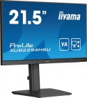 IIYAMA Monitor 21.5 cali XUB2293HSU-B7 IPS, 100Hz, Pivot, HAS(150mm), 300cd