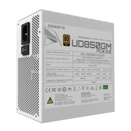 Zasilacz Gigabyte UD850GM PG5W 850W 80+ Gold White