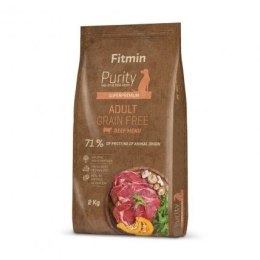 FITMIN Purity GF Adult Beef - sucha karma dla psów dorosłych - 2kg