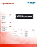 Patriot Dysk SSD 2TB Viper P400 Lite 3300/2700MB/s PCIe M.2 Gen 4x4 NVMe1.4