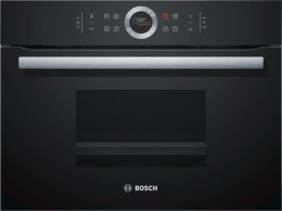 Bosch Serie 8 CDG634AB0 piec parowy Mały Czarny Dotyk