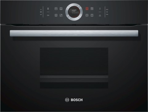 Bosch Serie 8 CDG634AB0 piec parowy Mały Czarny Dotyk