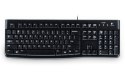 Logitech Keyboard K120 for Business klawiatura Biuro USB QWERTY Włoski Czarny