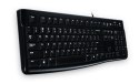 Logitech Keyboard K120 for Business klawiatura Biuro USB QWERTY Włoski Czarny