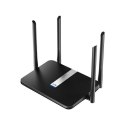 Cudy X6 router bezprzewodowy Gigabit Ethernet Dual-band (2.4 GHz/5 GHz) Czarny