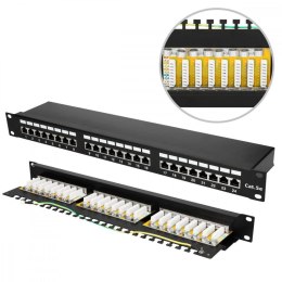 Extralink Patchpanel 24 porty CAT5E FTP V2