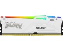 Pamięć RAM Kingston Fury Beast White RGB 64GB (2x32GB) DDR5 6000MHz