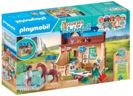 Playmobil Zestaw z figurkami Horses 71352 Hipoterapia i lecznica zwierząt