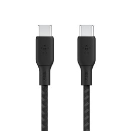 Belkin Kabel w oplocie USB-C do USB-C 100W 2m czarny